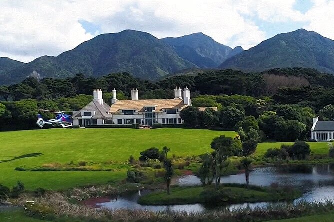 Wharekauhau Heli-lunch from Wellington - Is $518.18 per person good value?
