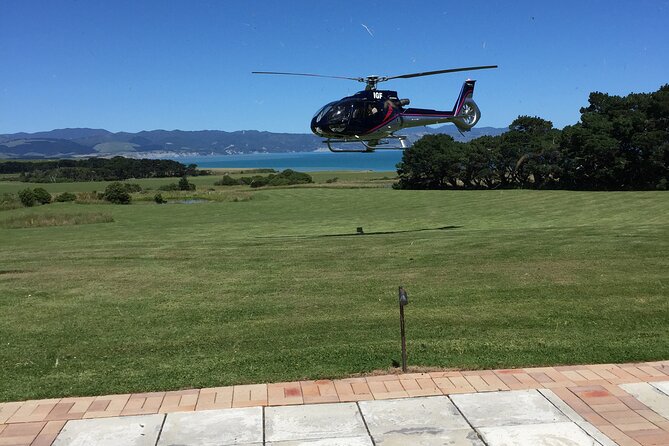 Wharekauhau Heli-lunch from Wellington - Weather, comfort, and who should book