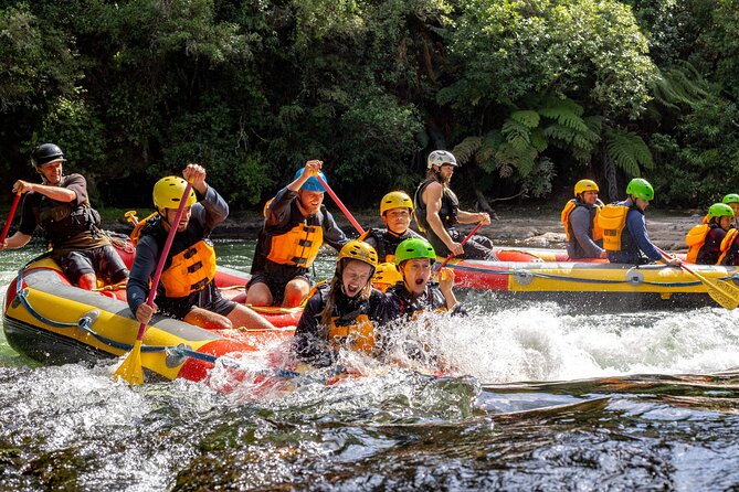 White Water Rafting - Kaituna Cascades, The Originals - Tutea Falls, the 7-meter payoff