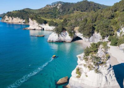 2-Hour Glass Bottom Boat Cathedral Cove Tour