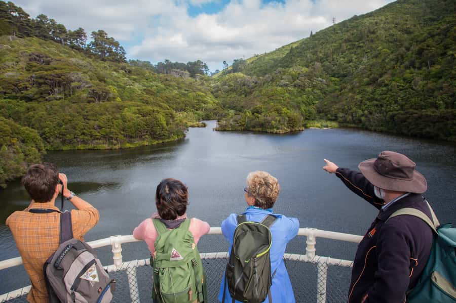 Zealandia by Day Tour - The biosecurity check and first steps inside
