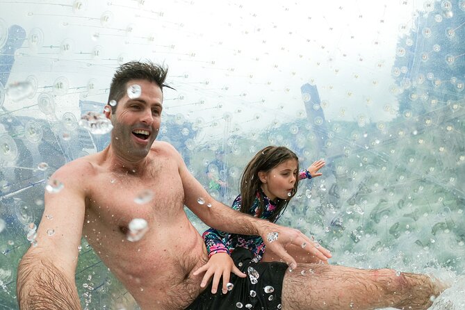 Zorb Inflatable Ball Ride from Mount Ngongotaha in New Zealand - Arriving at 525 Ngongotaha Road